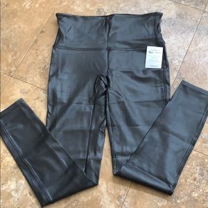 NWT faux leather leggings